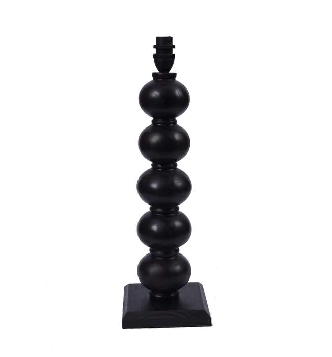 Solid Wood Imbuia Stain Table Lamp | WF56