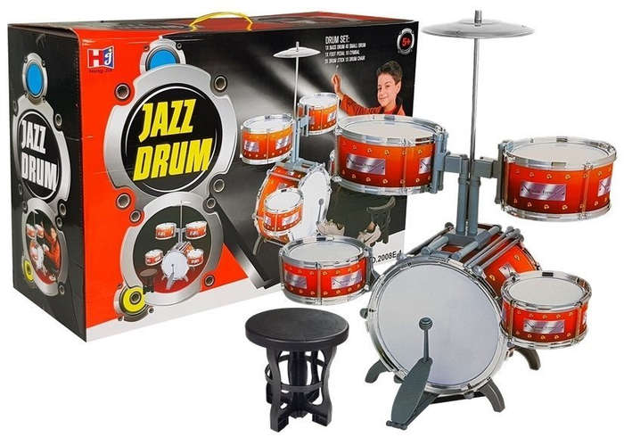 Jazz drum music set