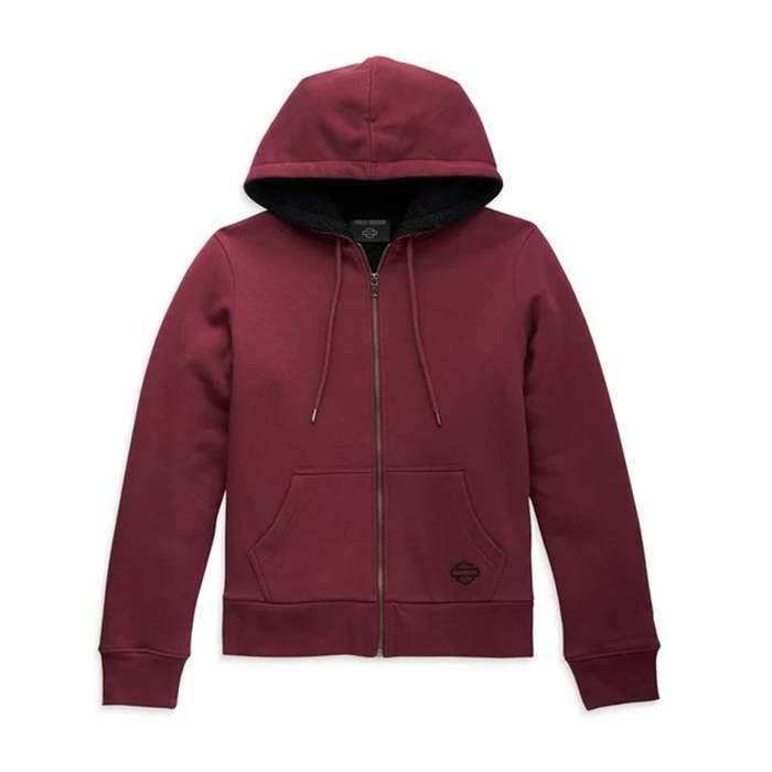 Women's Road Home Sherpa Lined Zip Front Fleece - Tawny Port - L