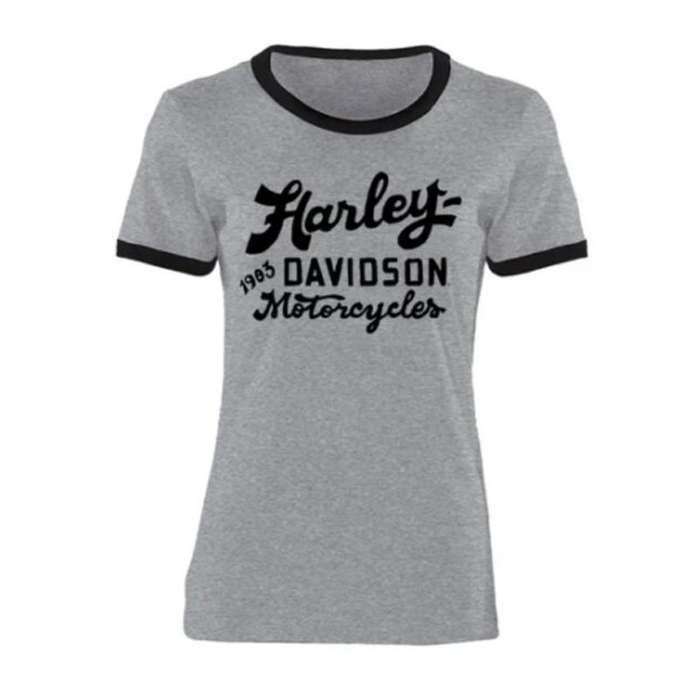 Women's Essential Harley Heather Ringer Tee - XL