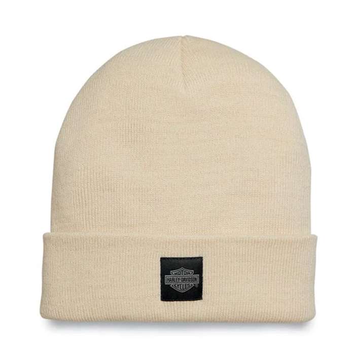 Mens Forever Harley Beanie  Oatmeal