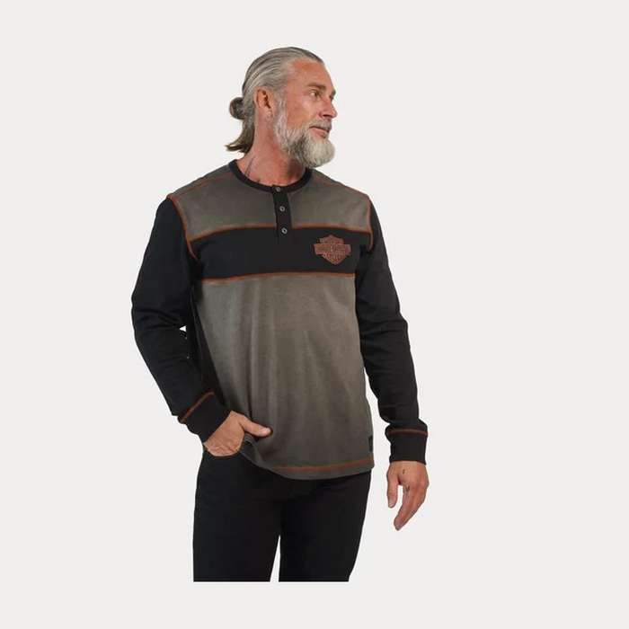 Men's Iron Bond Henley - XL