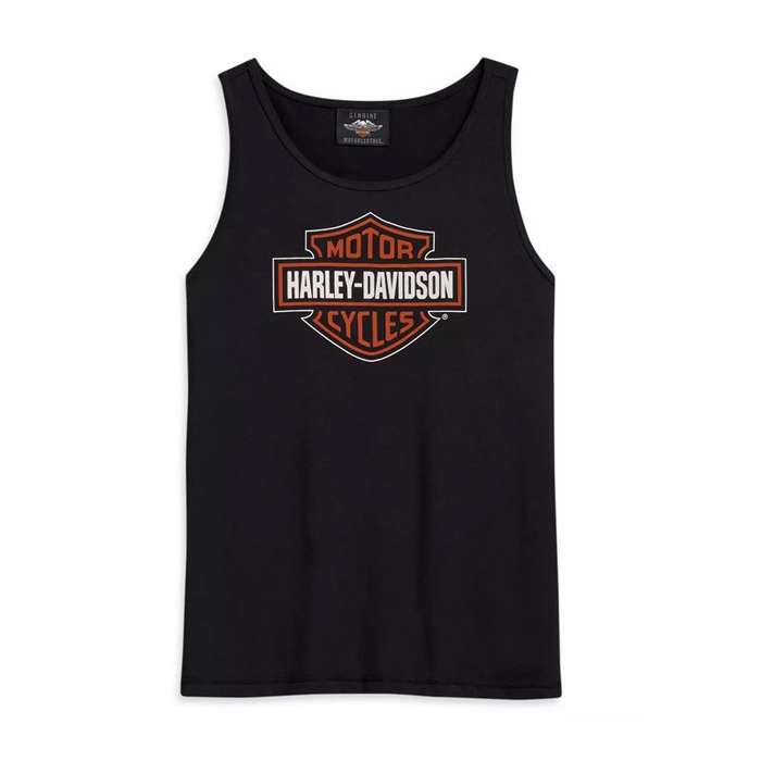 women´s Tank Top Bar &amp; Shield black - XL