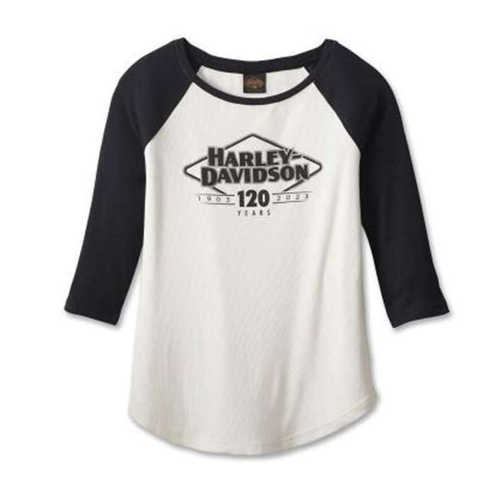Women's 120th Anniversary Speedbird Diamond Knit Top - Colorblocked - Cloud Dancer - S
