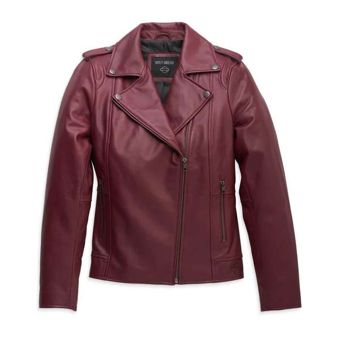 Women's Full Speed Leather Jacket - XS