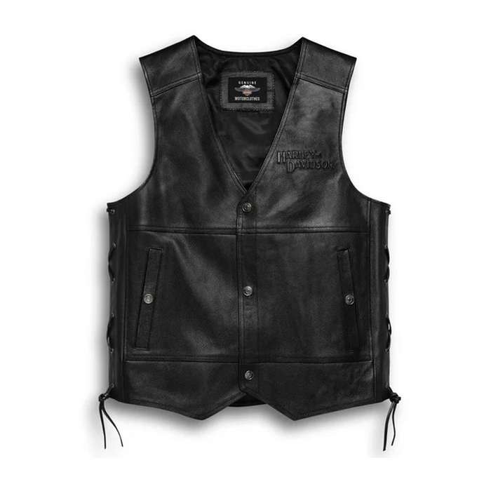 Men's Tradition II Leather Vest - 2XL