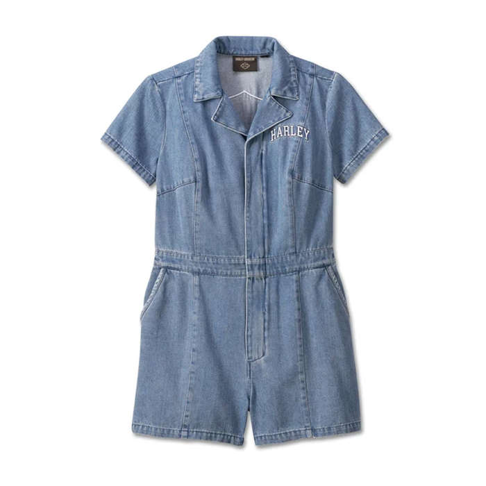 Women's Hero Denim Jumpsuit - XL