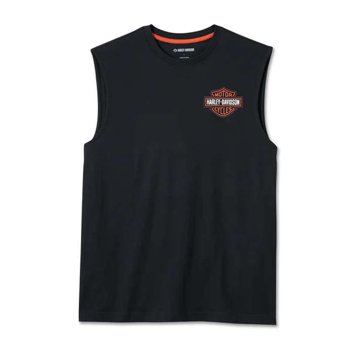 Men's Bar &amp; Shield Muscle Tee - 4XL