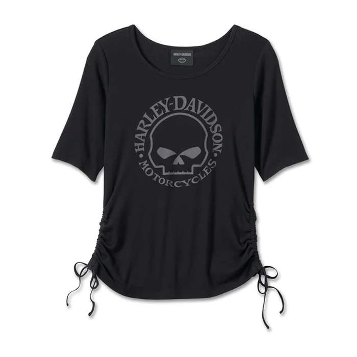 Women's Willie G Skull Tie Knit Top - 2XL