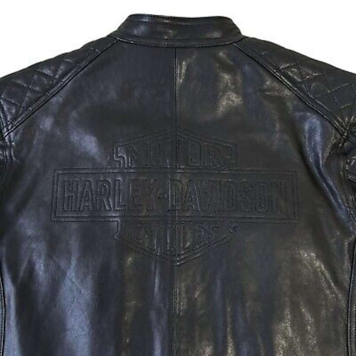 Mens Mechanic Leather Jacket - L