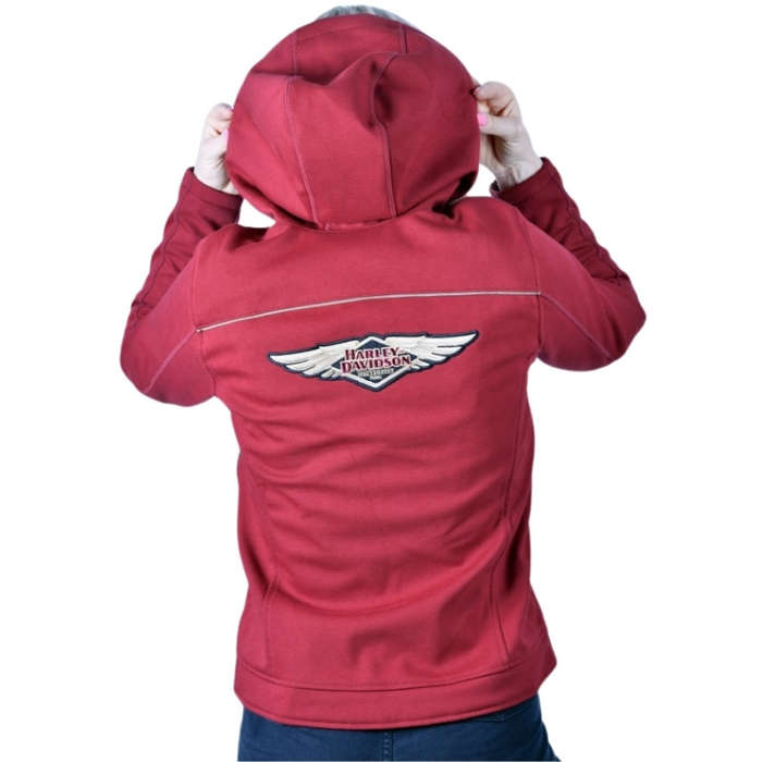 Women's 120th Anniversary Deflector Riding Fleece Merlot - XS