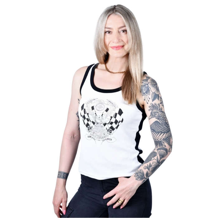 Women's 120th Anniversary Contrast Tank - M