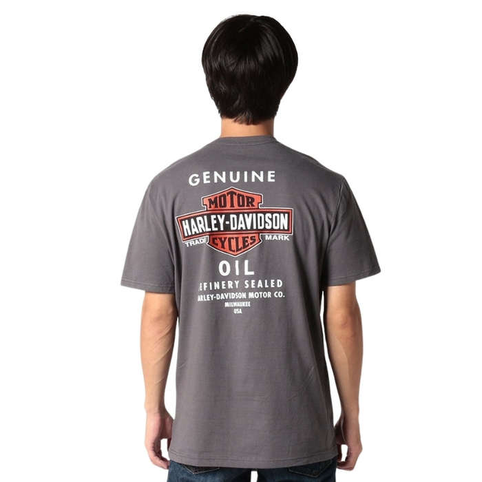 Men's Oil Can Tee - Blackened Pearl - M