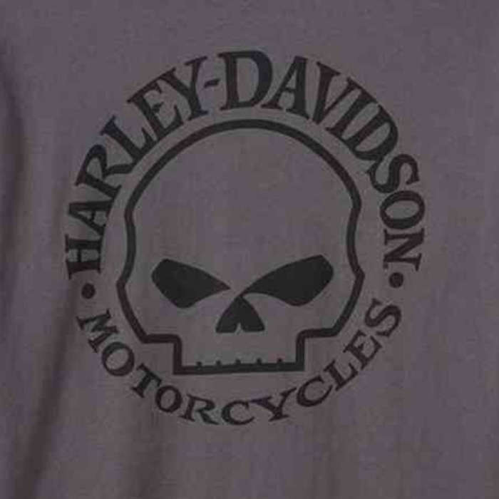 Men's Willie G Skull Long Sleeve Tee - XL