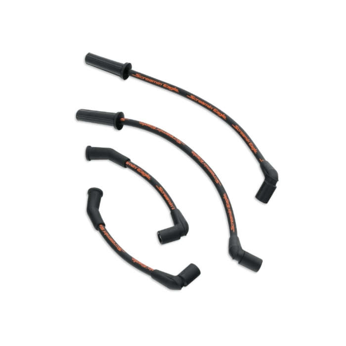 Screamin' Eagle 10MM Phat Spark Plug Wires - Black