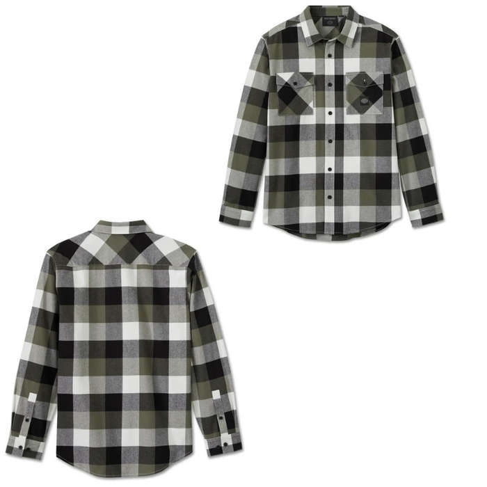 Essence Long Sleeve Flannel Shirt - S