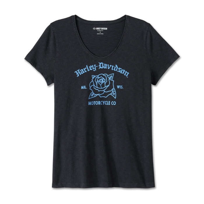Women's United V-Neck Rosebud Tee - 2XL