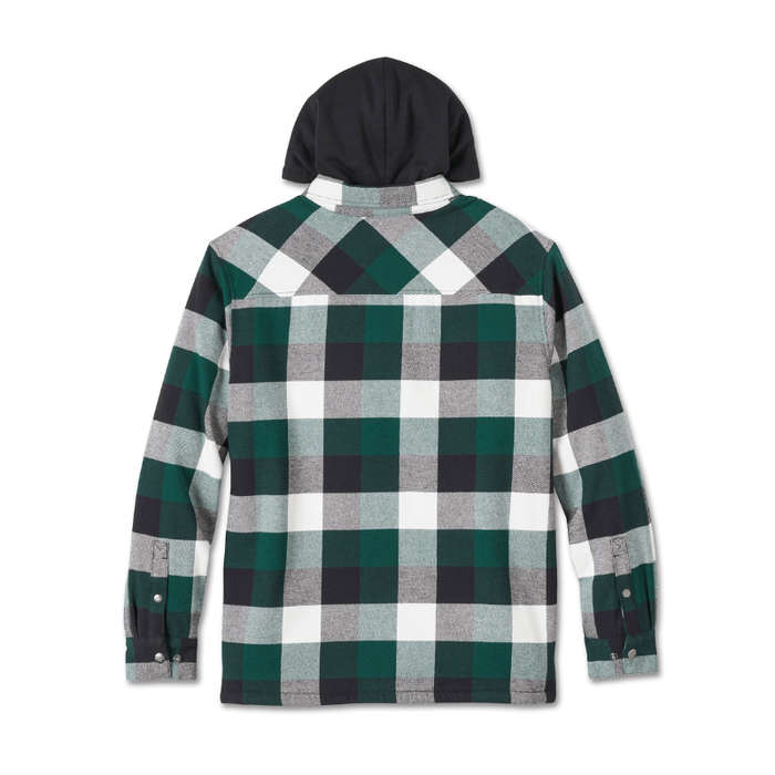 Traveler Hooded Shirt Jacket - M