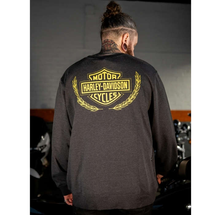 Men's Trophy Bar & Shield Crew Neck Sweatshirt - 3XL