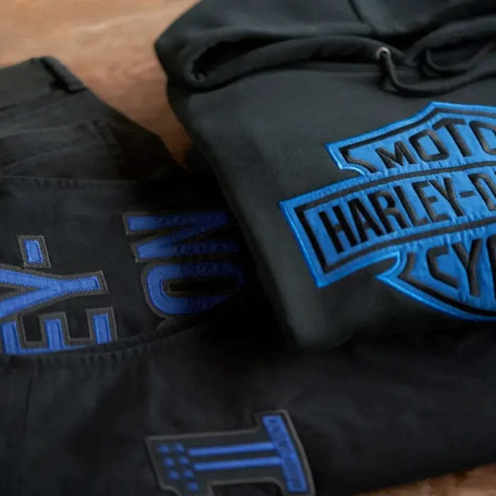 Men's Start Your Engines Bar & Shield Hoodie - 2XL