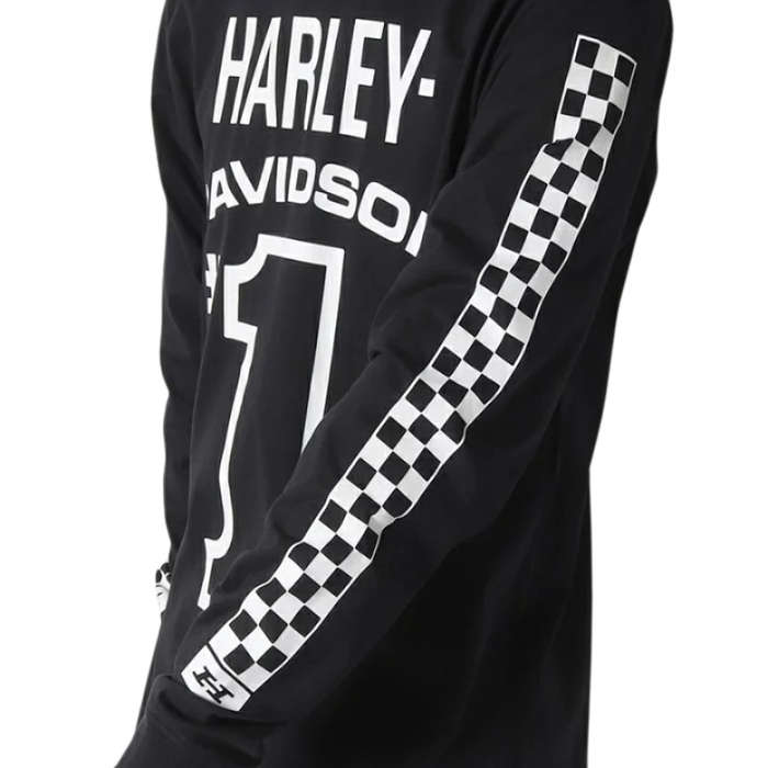Men's #1 Racing Long Sleeve Tee - M
