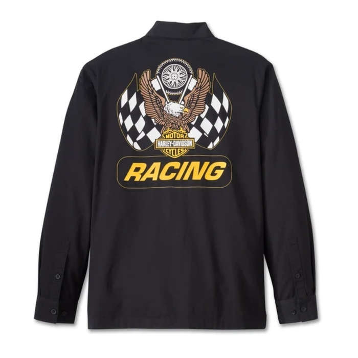 Men's Trophy Long Sleeve Mechanic Shirt - 3XL