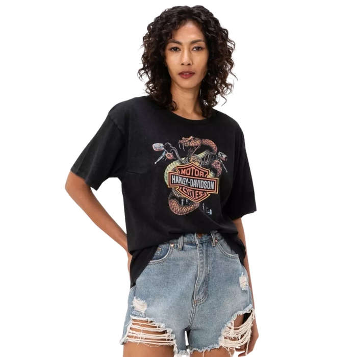 Women's King Cobra Boxy Tee - XL