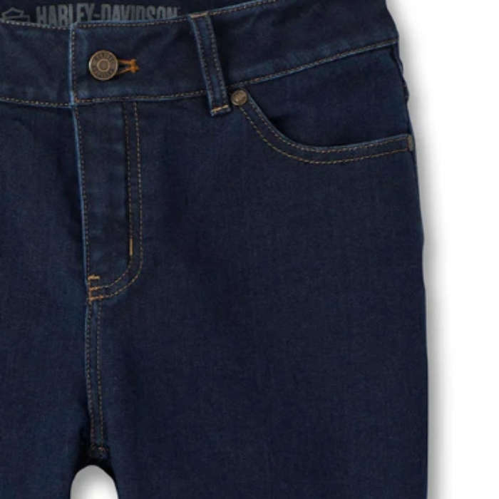 Women's High Rise Skinny Riding Denim - 34