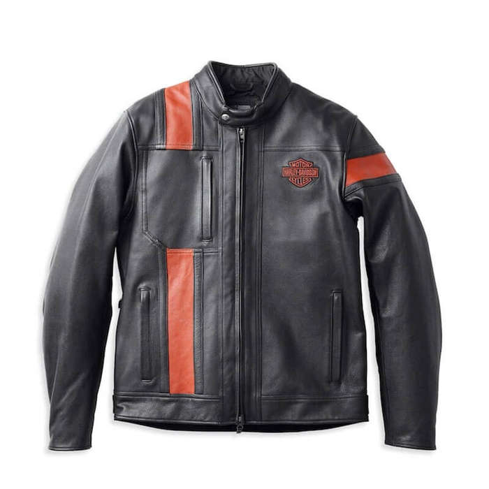 Mens Hwy-100 Waterproof Leather Jacket - 2XL