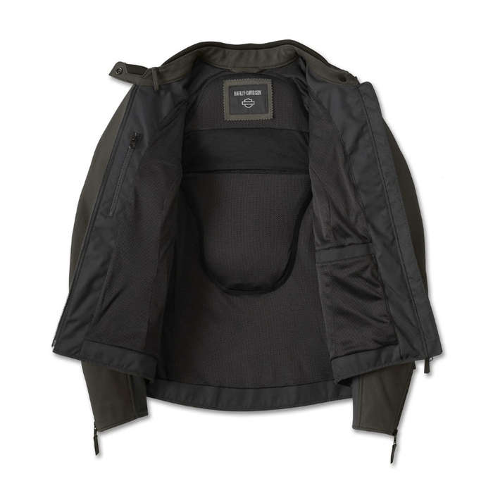 Women's Gallun 2.0 H-D Triple Vent System Leather Jacket - M