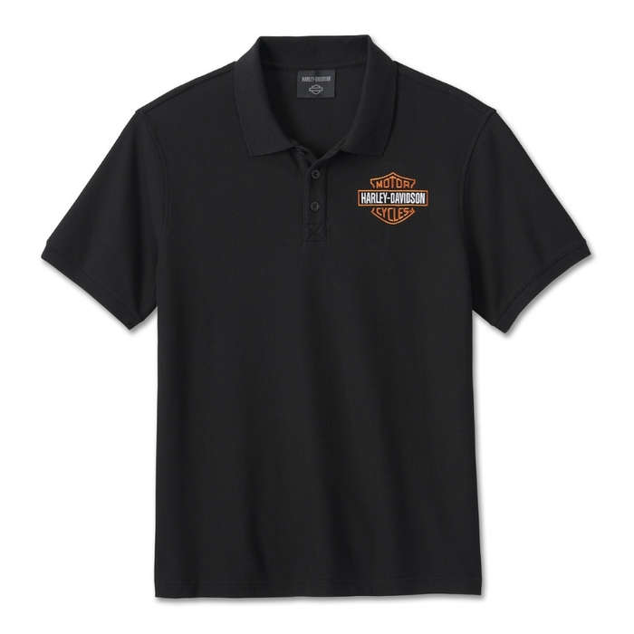 Mens Bar & Shield Polo Shirt
