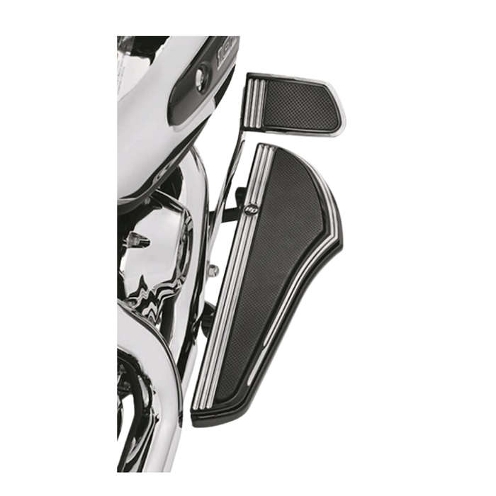 Defiance Footboard Kit - Rider - Black Anondized Machine Cut
