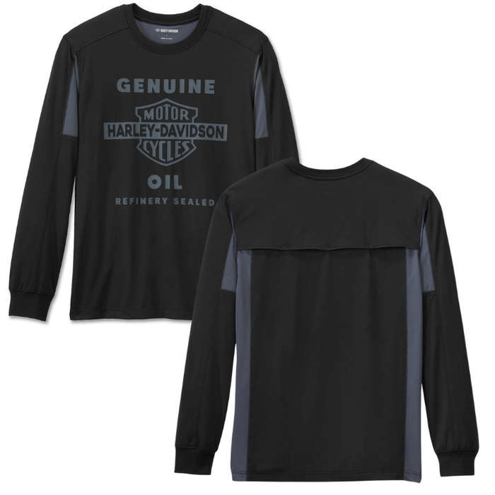 Men's H-D TECH Mesh Long Sleeve Tee - M