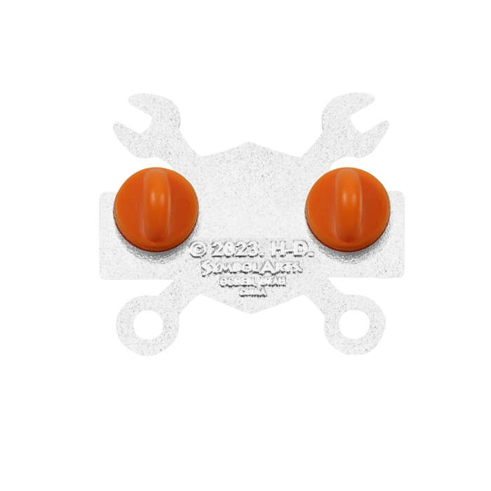 Trademark Bar & Shield Wrench Pin