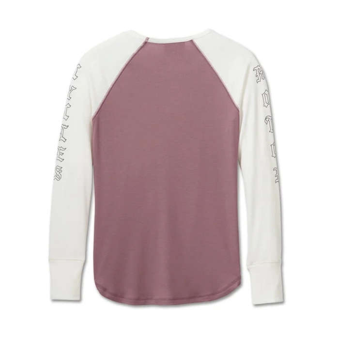 Women's Authentic Long Sleeve Rib Top - M