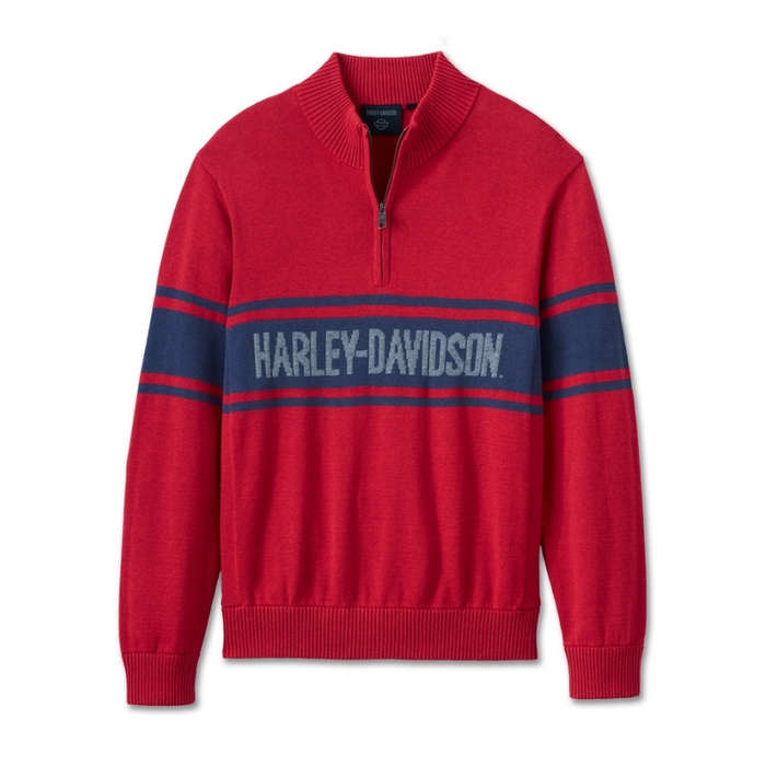 Men's 1/4 Zip Sweater - 2XL