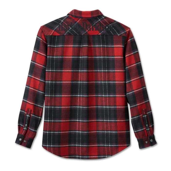 Men's Premium Overshirt - Plaid - 3XL