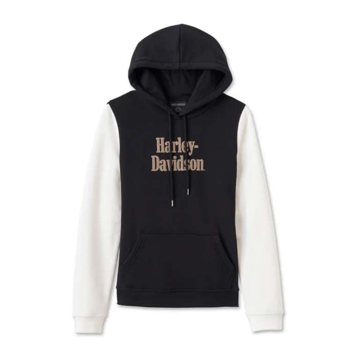 Women's Raglan Hoodie - Colourblock - M