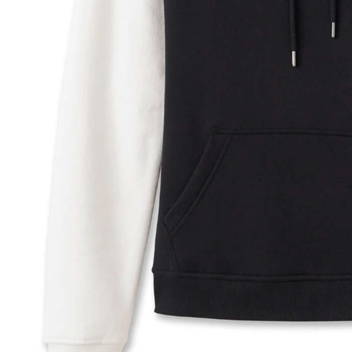Women's Raglan Hoodie - Colourblock - M