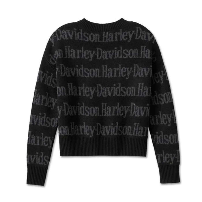 Women's Repeat Print Sweater - M