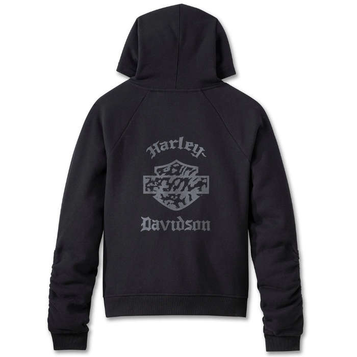 Women's Wild Cat Bar & Shield Raglan Hoodie - M