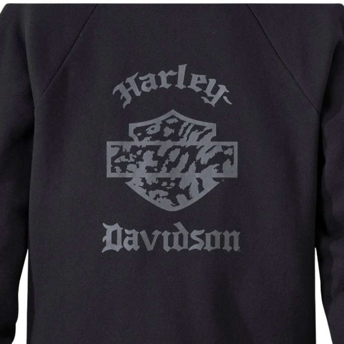 Women's Wild Cat Bar & Shield Raglan Hoodie - M