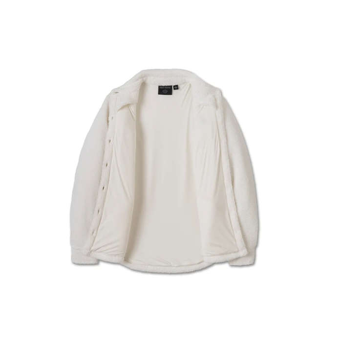 Women's Sherpa Shirt Jacket - 2XL