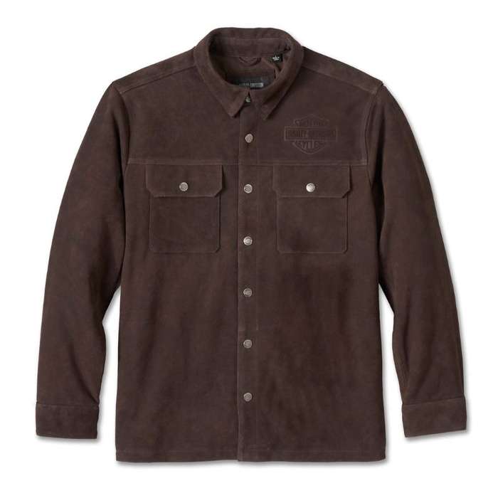 Milwaukee Aviator Suede Overshirt - XL