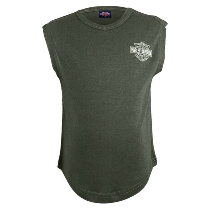 Girls Muscle T-Shirt - 6-7 Years