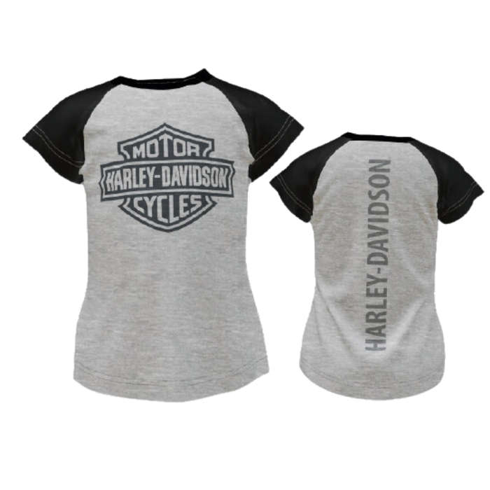 B&S Raglan Short Sleeve Colorblock Tee - 7-8 Years