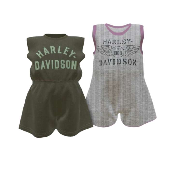 2-Pack Newborn Romper Set - T2-3 Years