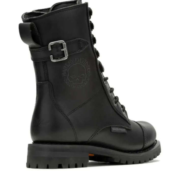 Women's Balsa Skull Waterproof Motorcycle Boots - UK 6