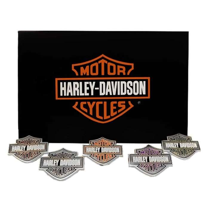 Enamel Bar & Shield Logo Collector Pin Set