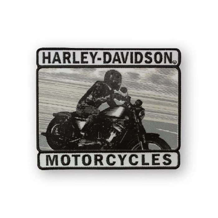 Ike Ride Motorcycle Small Patch